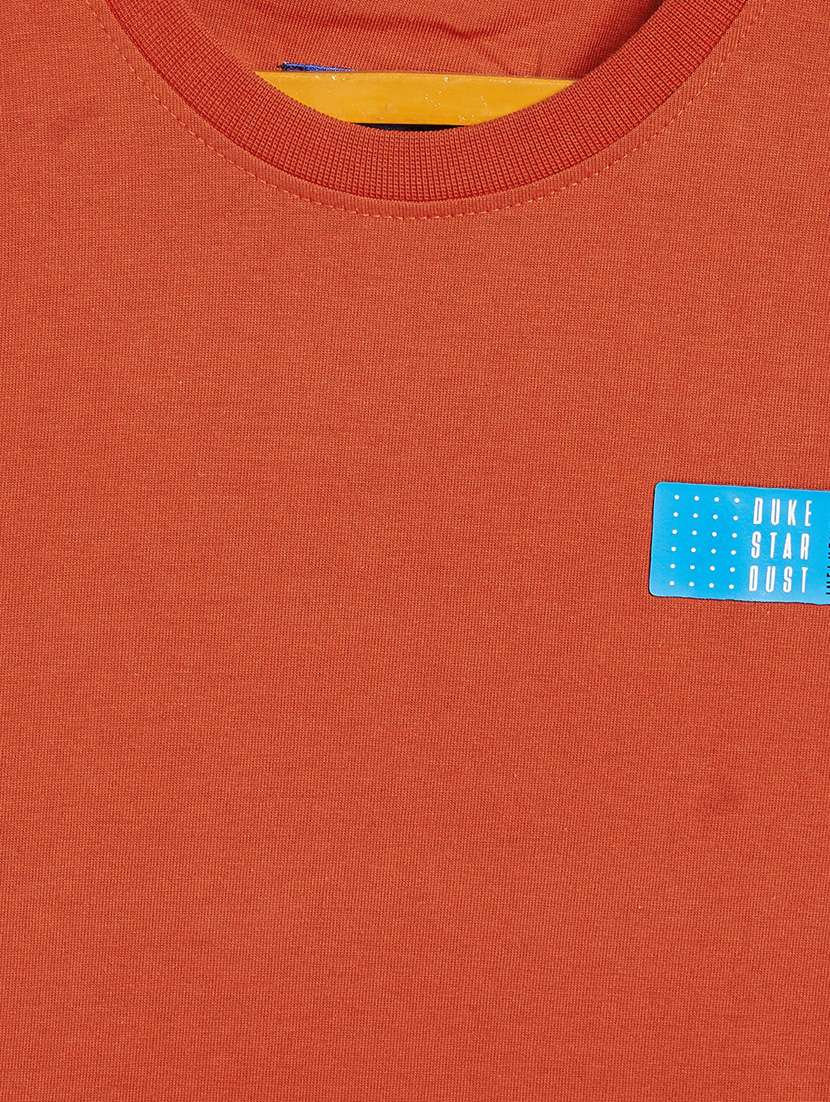 orange printed t-shirt - 18366116 -  Standard Image - 2