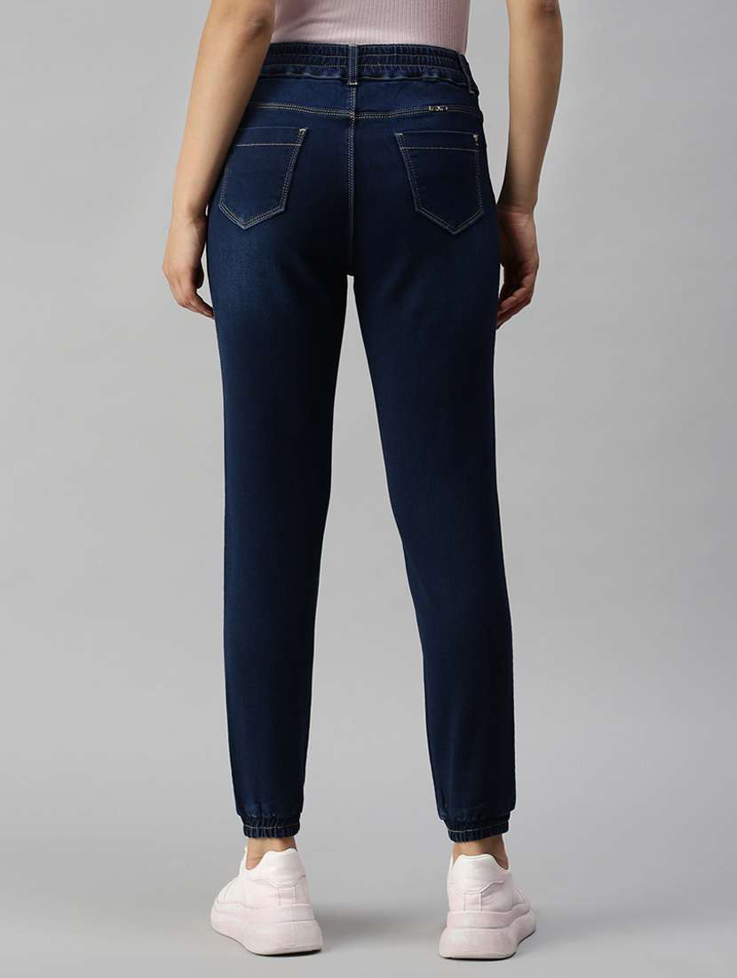 women's distress jogger fit jeans - 18366953 -  Standard Image - 2