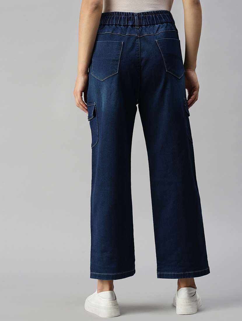 women's distress straight fit jeans - 18366966 -  Standard Image - 2