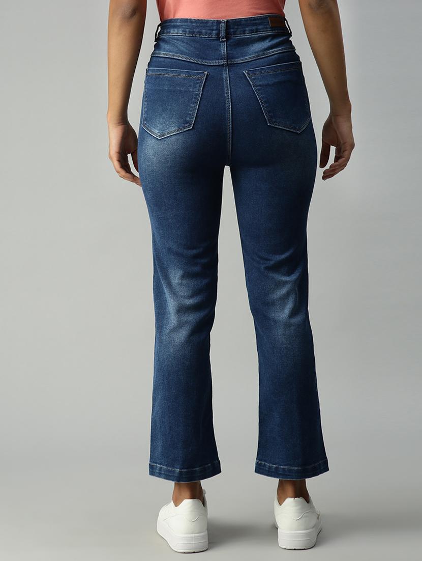 high-rise washed denim jean - 18366976 - Standard Image - 2