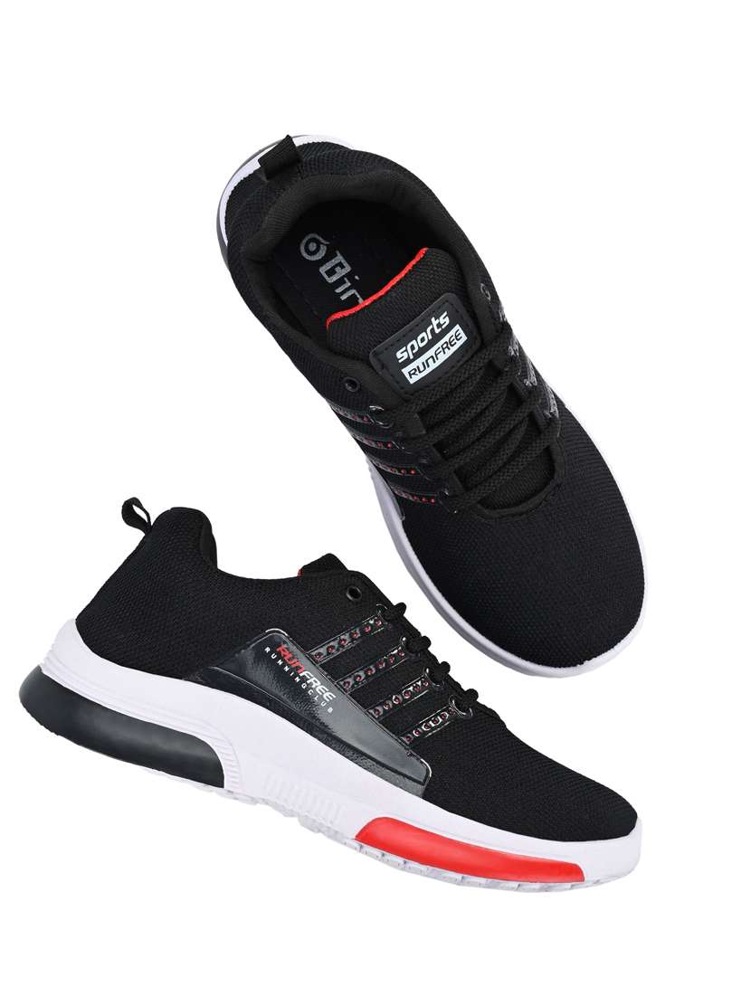 black mesh sport shoes - 18367369 -  Standard Image - 2