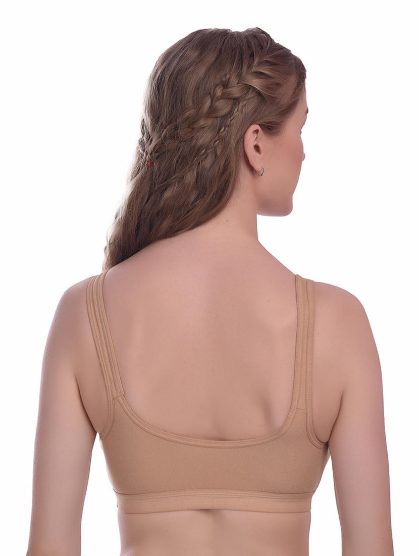 pack of 2 solid regular bra - 18367606 - Standard Image - 7