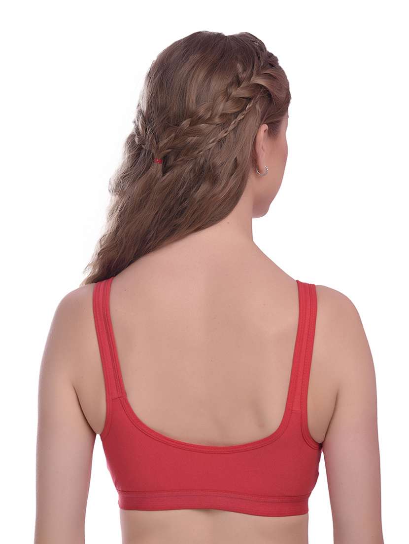 pack of 2 solid regular bra - 18367607 -  Standard Image - 7