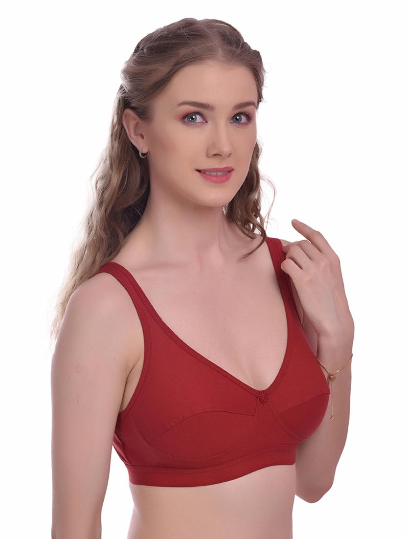 pack of 2 solid regular bra - 18367618 - Standard Image - 2
