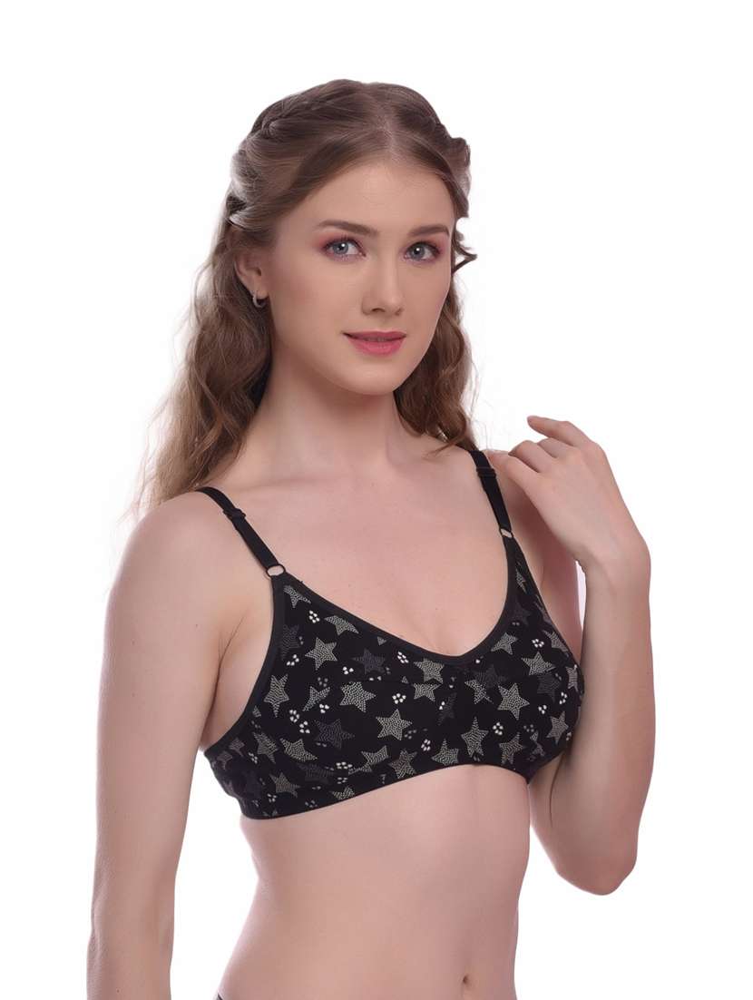 pack of 3 printed regular bra - 18367660 - Standard Image - 2