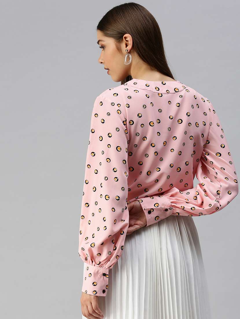 women's crop v neck top - 18367724 -  Standard Image - 2