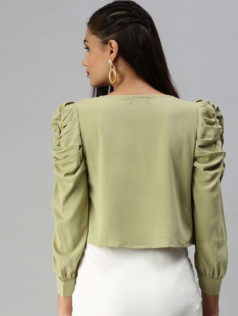 women's straight sweetheart neck top - 18367733 -  Standard Image - 2