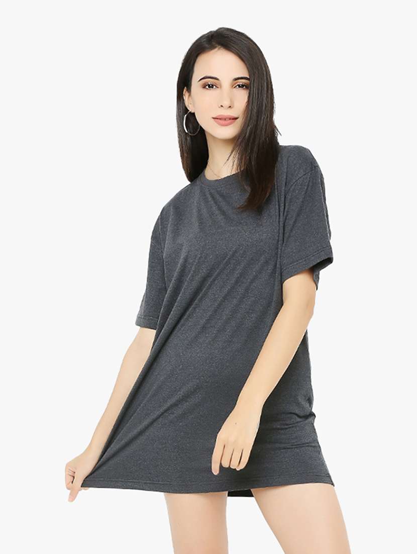 women's plain round neck t-shirt