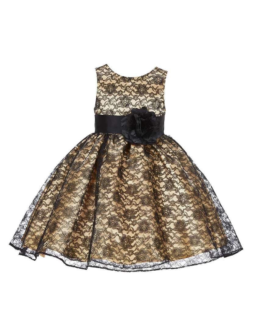 girls round neck sleeveless frock - 18368467 - Zoom Image - 0