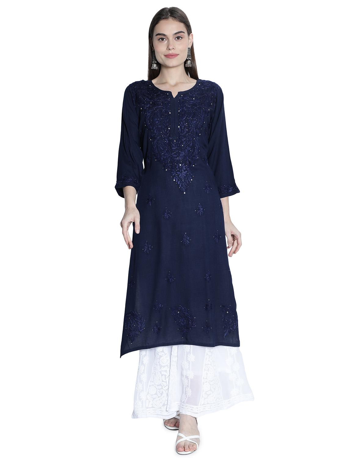 women's straight kurta - 18369016 - Zoom Image - 0