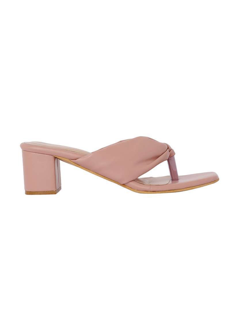 pink synthetic slip on sandals - 18369153 -  Standard Image - 2