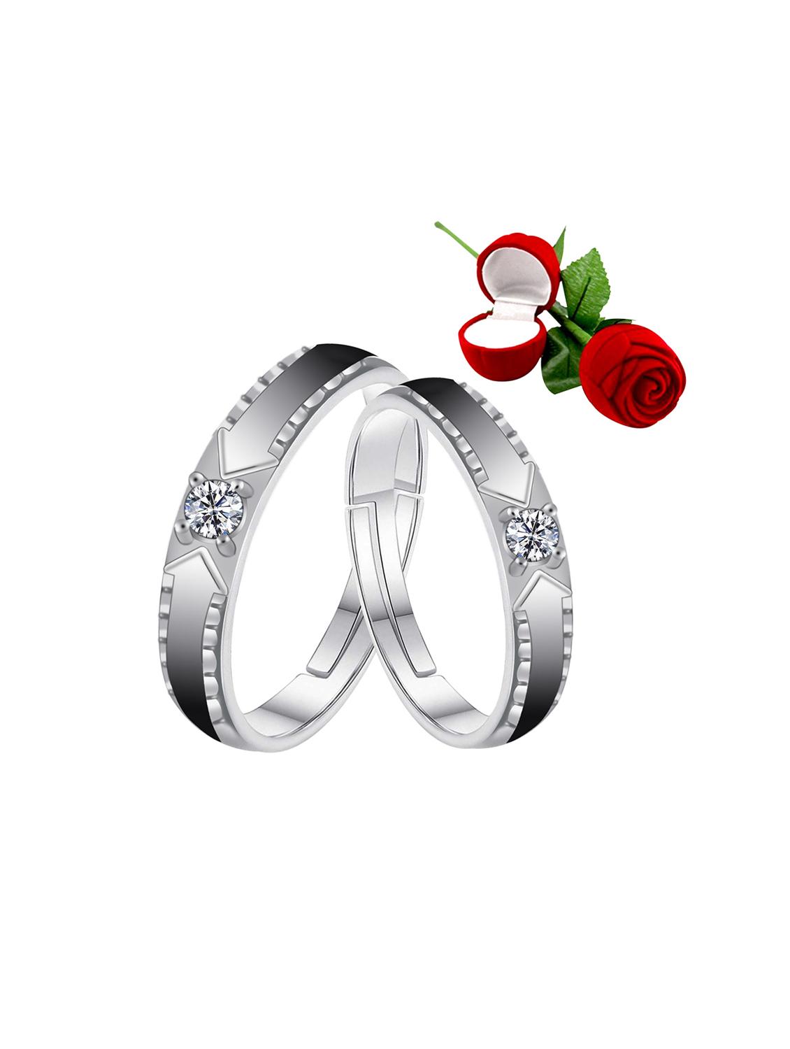 silver plated finger ring - 18369687 - Zoom Image - 0