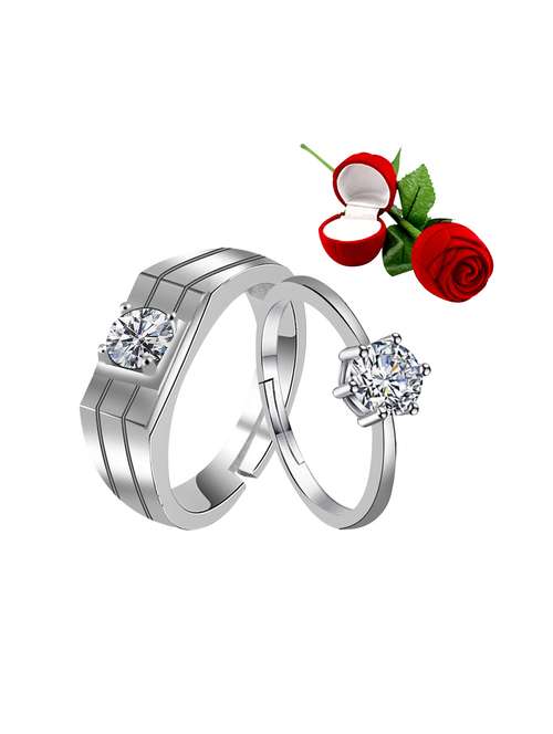 silver plated finger  ring - 18369710 -  Standard Image - 0
