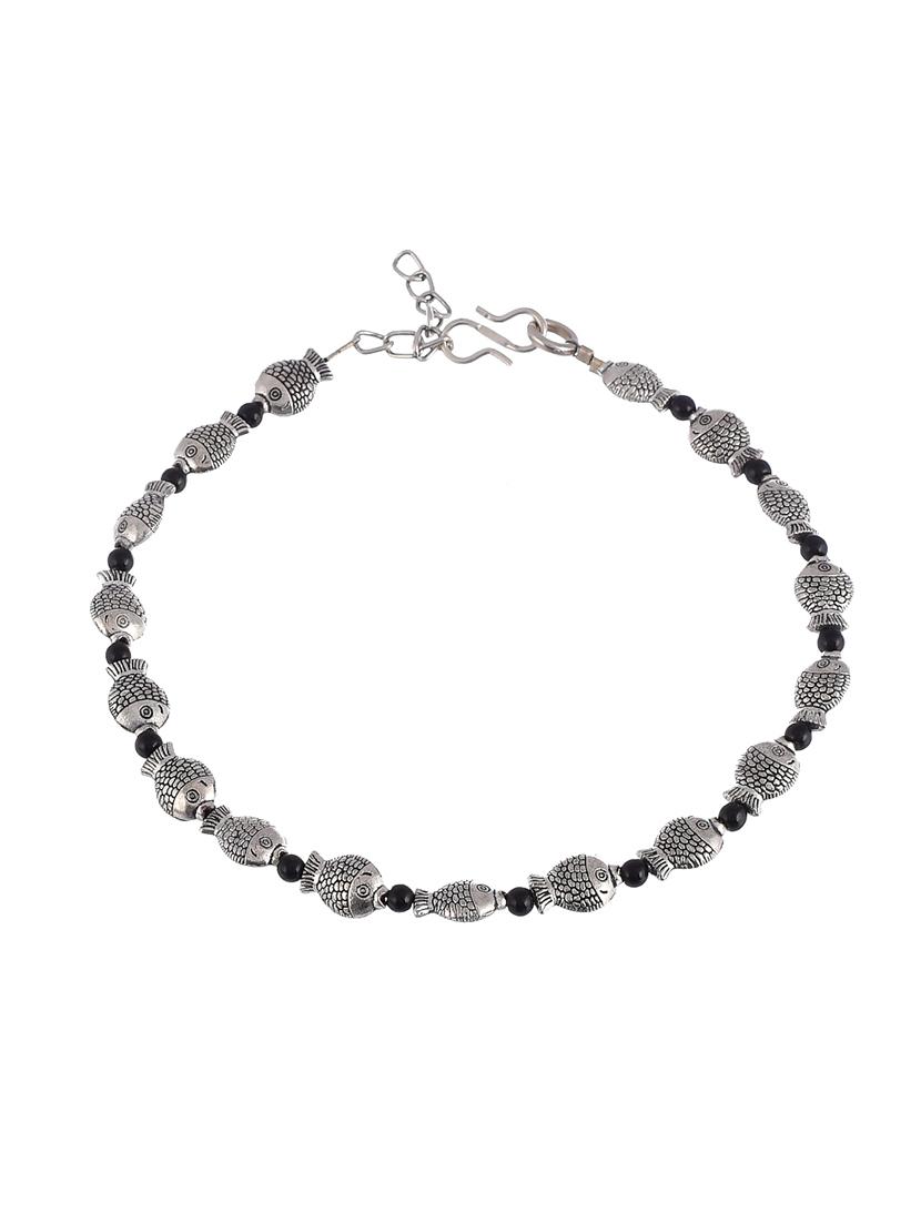 turquoise blue silver bird anklets - 18369867 - Standard Image - 2