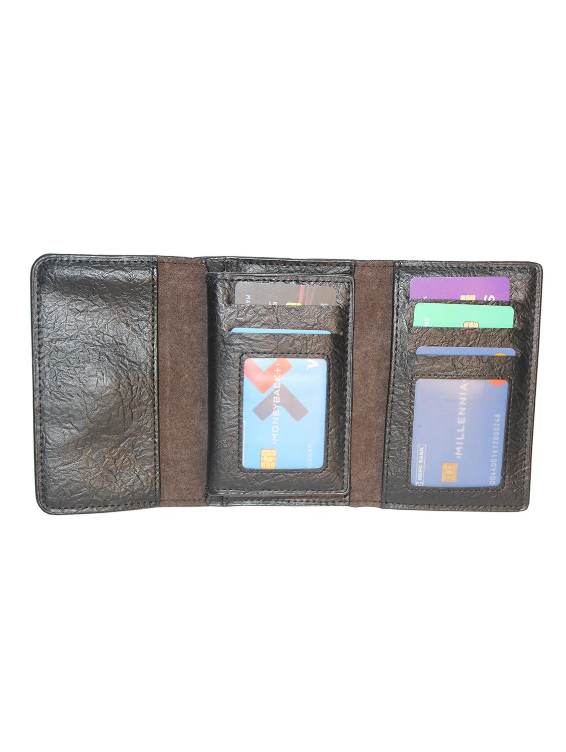 black textured wallet - 18370777 - Standard Image - 2