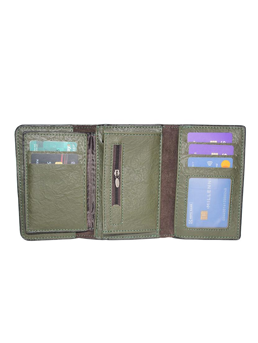 green solid wallet - 18370781 - Standard Image - 2