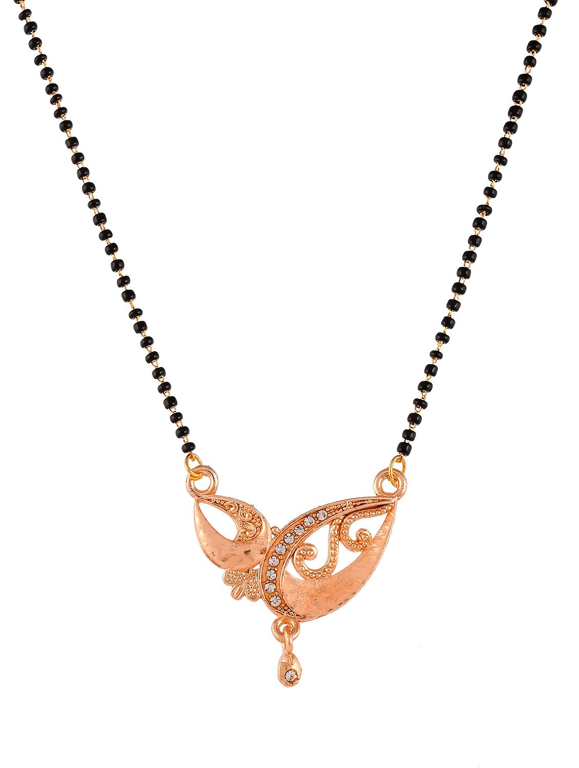 gold beads mangalsutra - 18370909 - Standard Image - 2