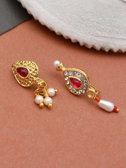 set of 2 clip on traditional nosepin - 18372134 -  Standard Image - 0