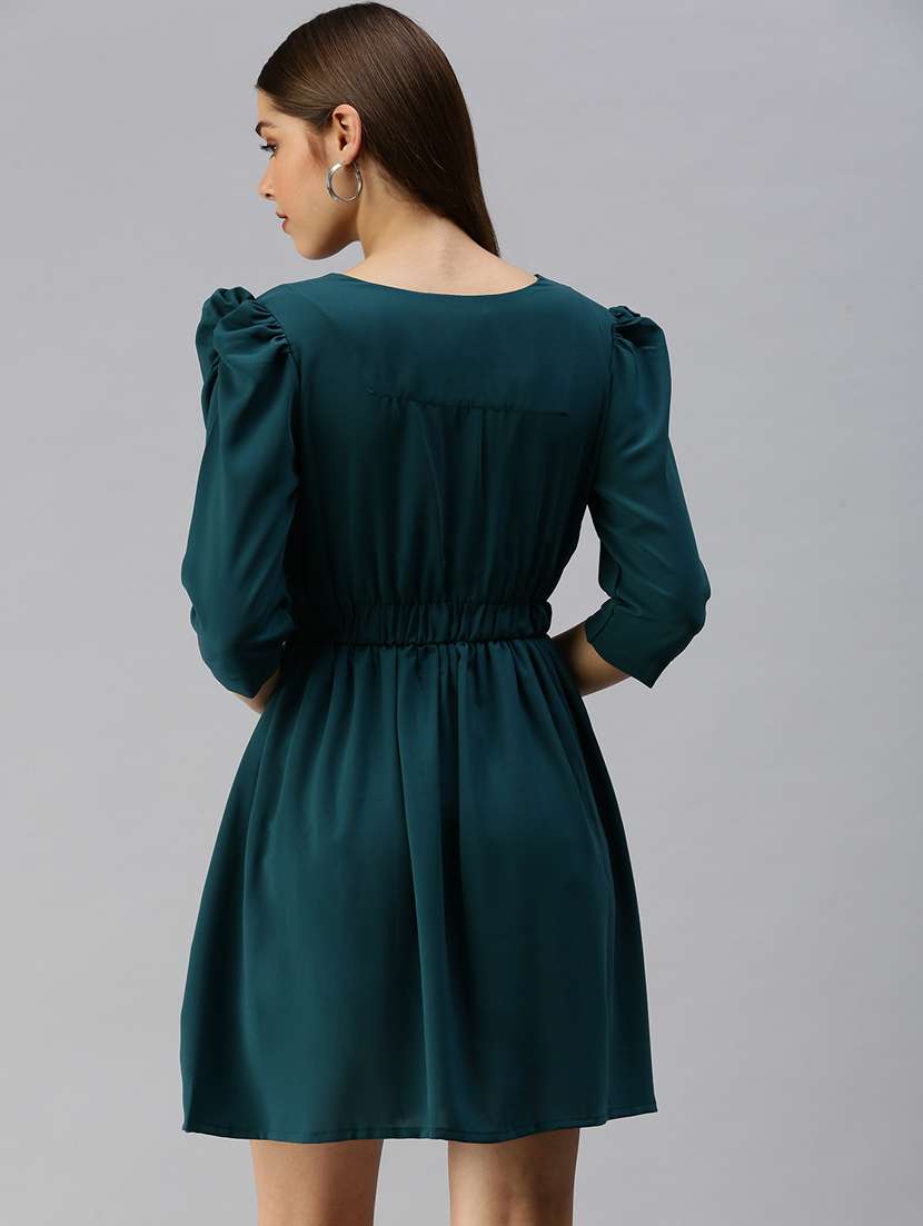 women's  solid dress - 18372200 -  Standard Image - 2