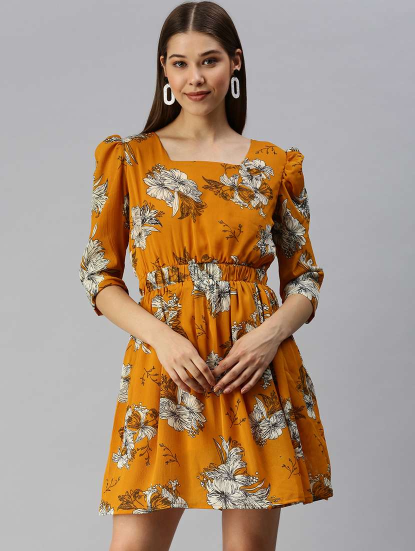 women's  floral dress
