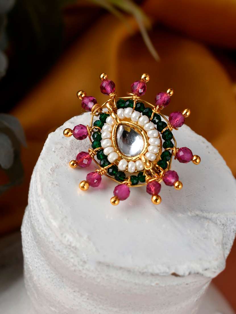 pink brass pin nose