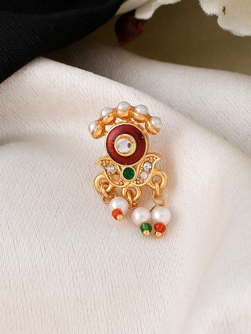 gold brass pin nose