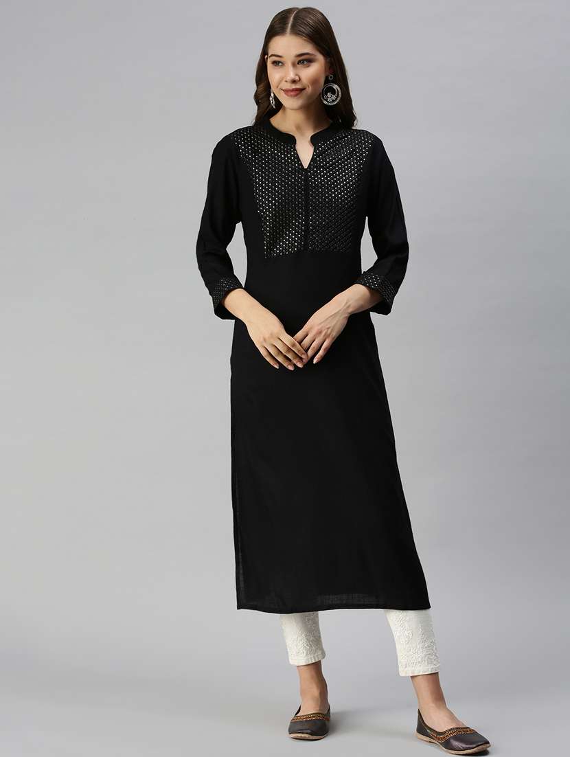 women's straight kurta