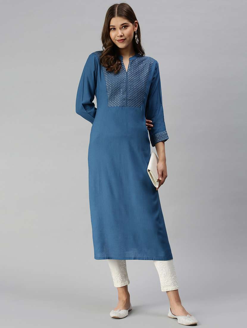 women's straight kurta
