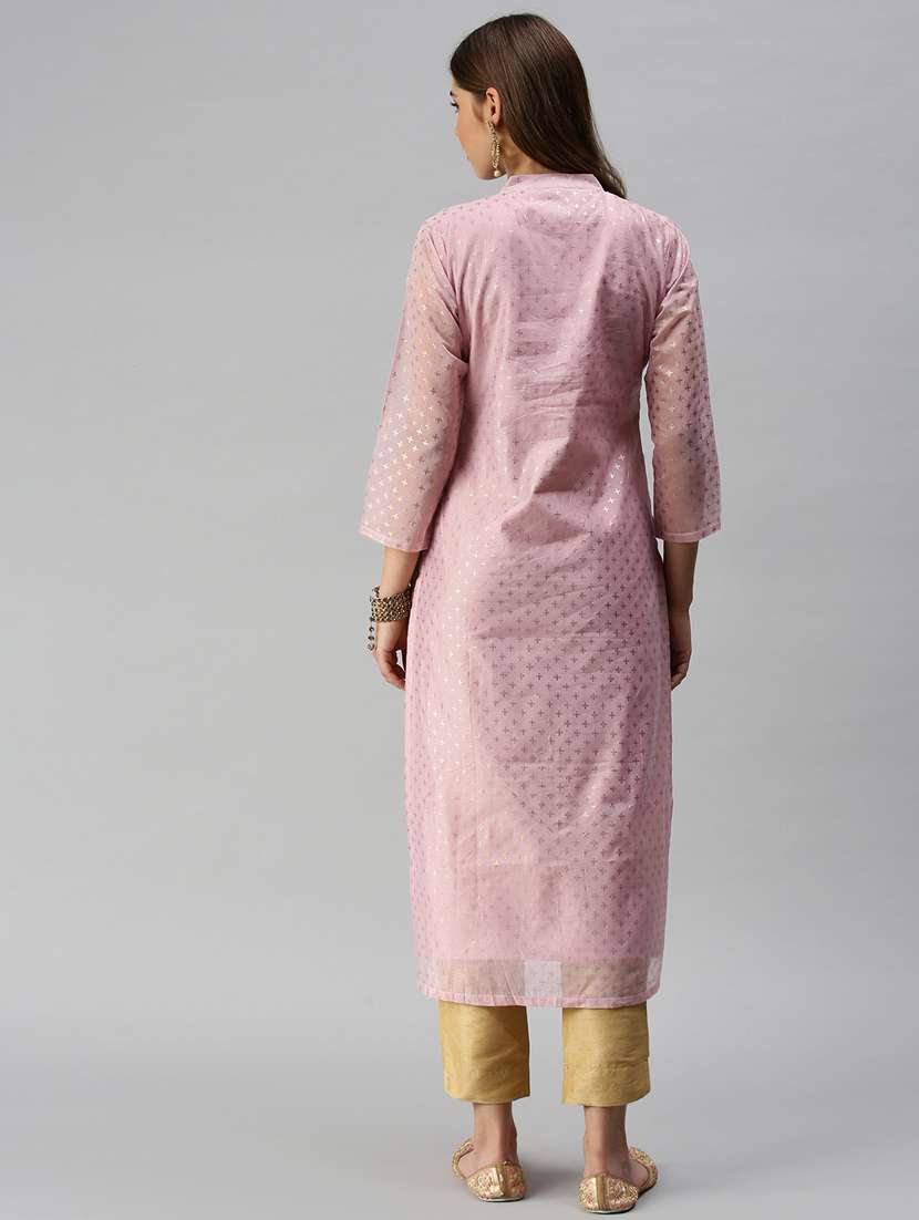 women's front slit kurta - 18372806 -  Standard Image - 2