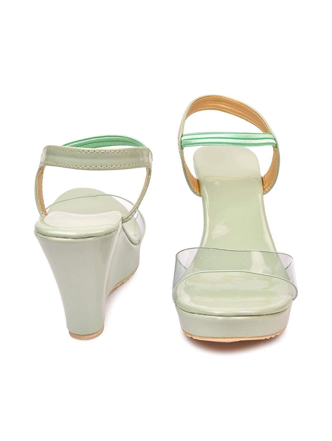 green back strap sandal - 18375046 - Standard Image - 2