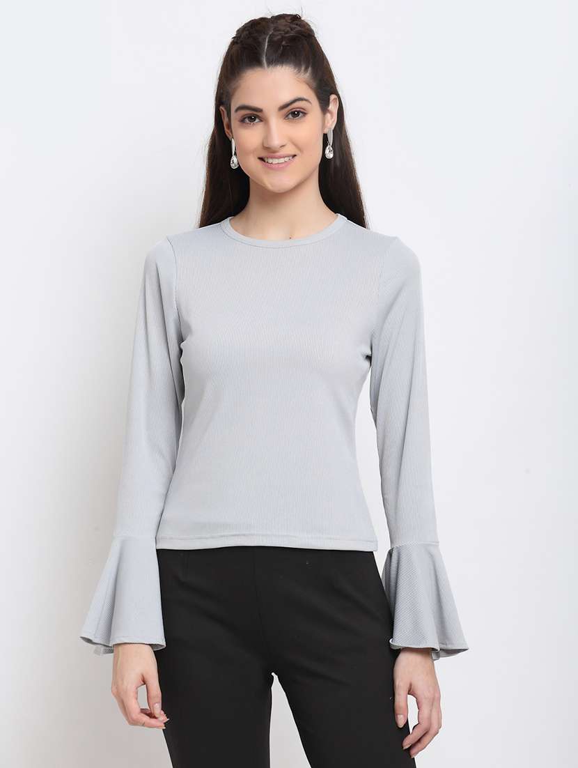 women's plain round neck t-shirt