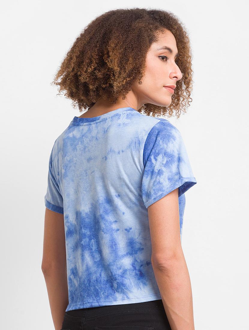 women's all over print crew neck t-shirt - 18375949 - Standard Image - 2