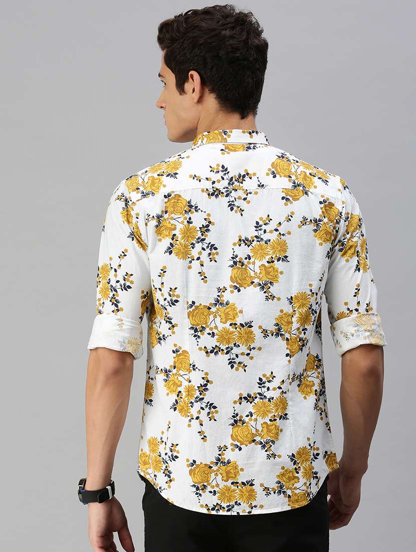 mens florals casual shirt - 18376020 - Standard Image - 2