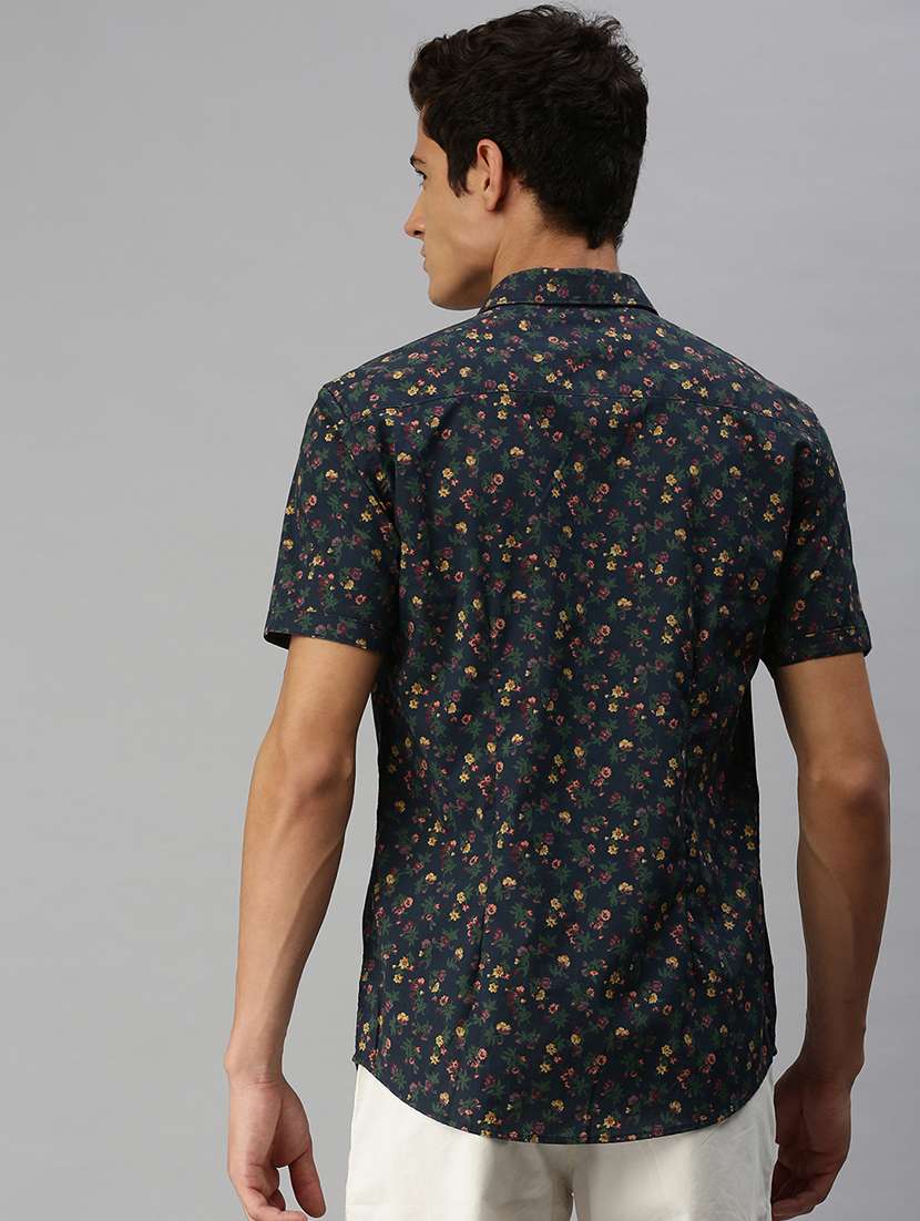 mens florals casual shirt - 18376028 - Standard Image - 2