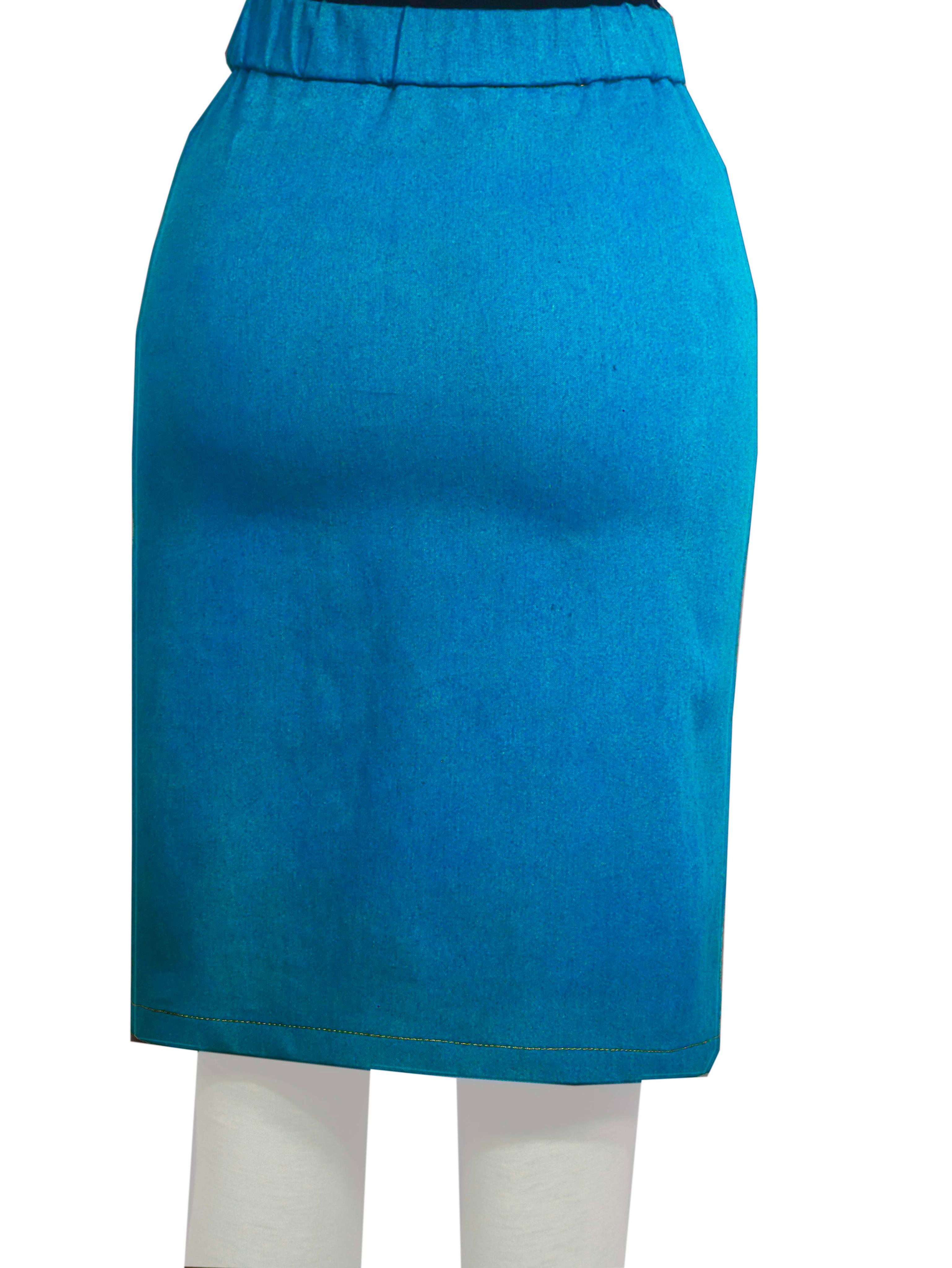 denim skirt for woman & girls - 18376030 - Standard Image - 2