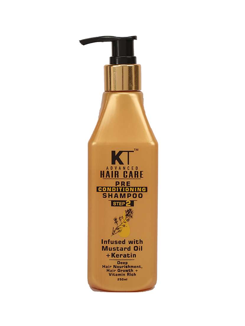 kehairtherapy advance hair care pre conditioning mustard infused keratin shampoo 250ml (250 ml) - 18376219 - Zoom Image - 0