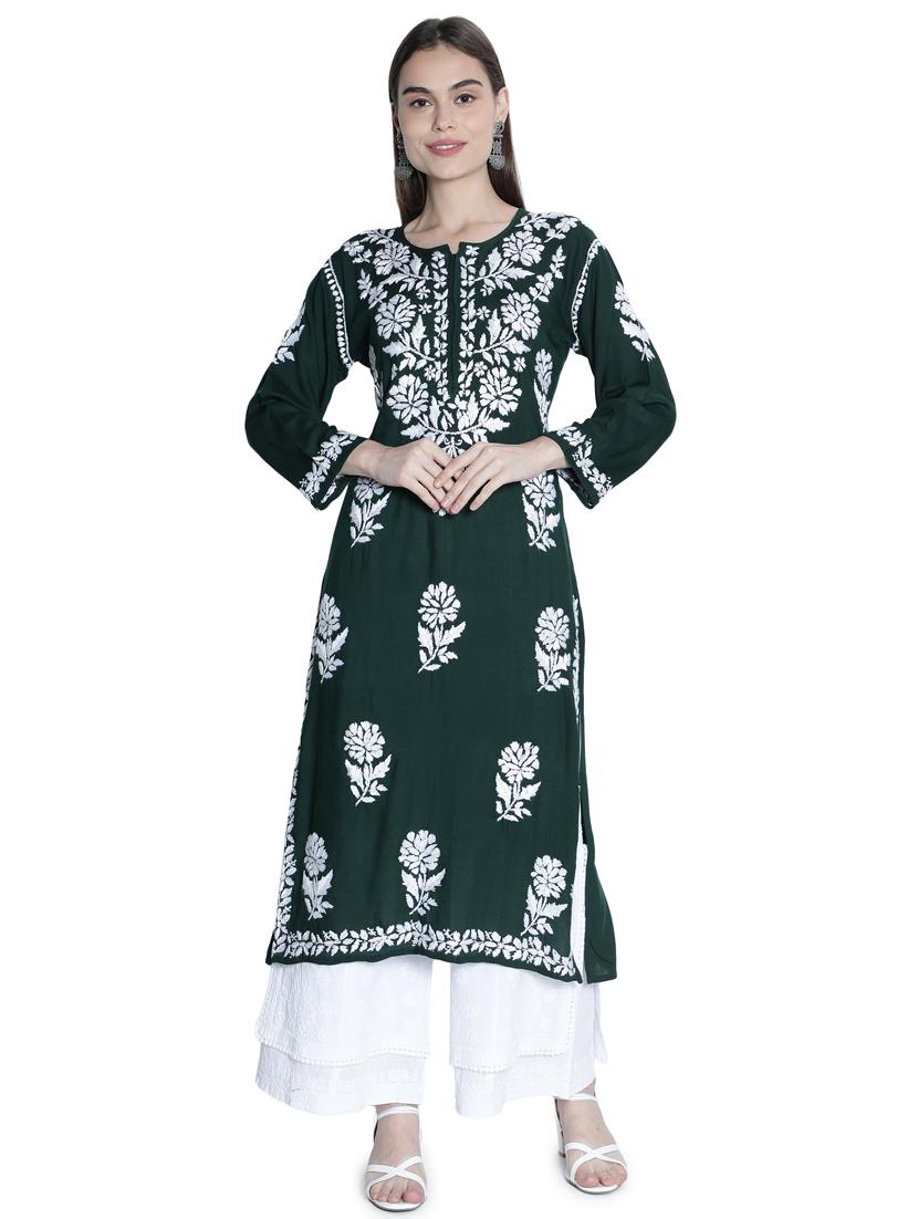women's straight kurta - 18376484 -  Zoom Image - 0