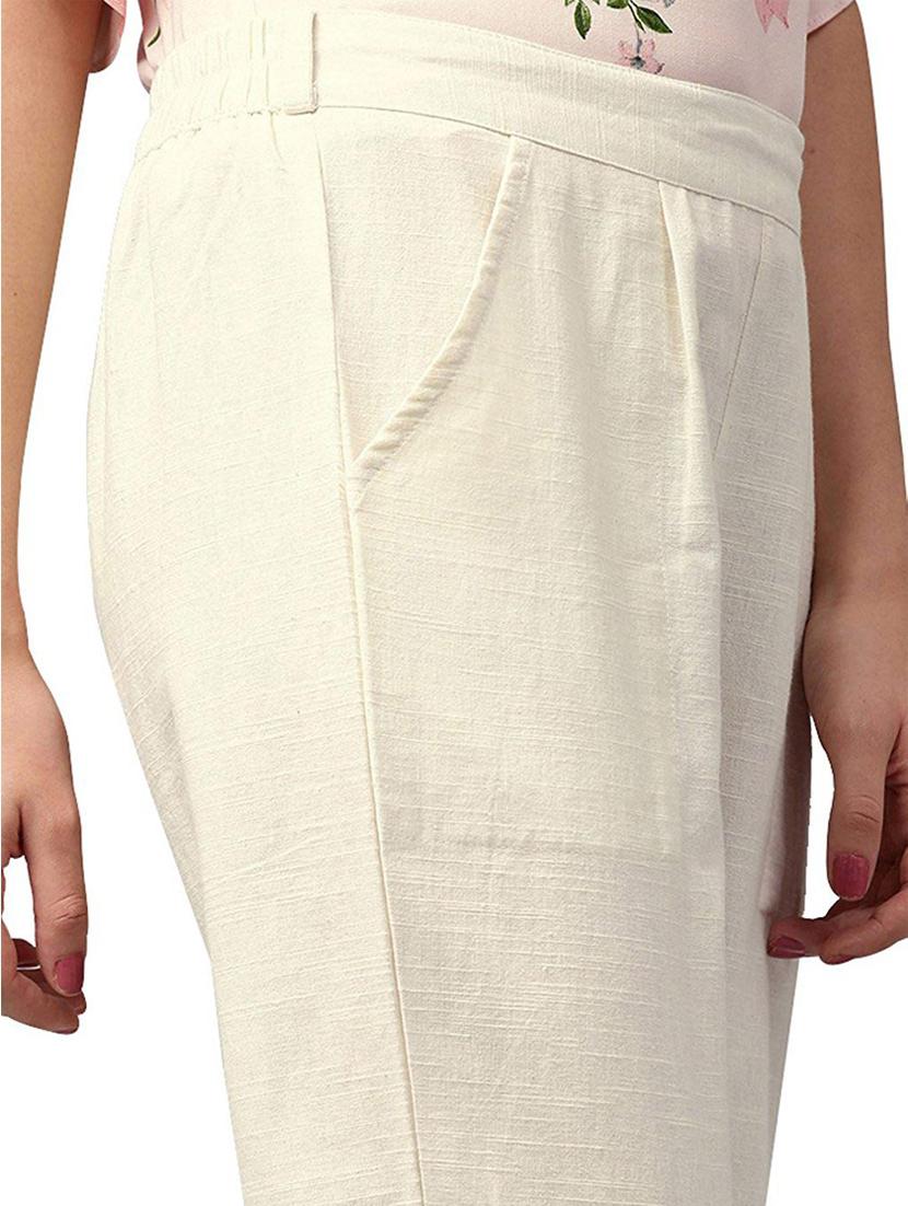 mid rise solid pleated trouser - 18376500 - Standard Image - 2