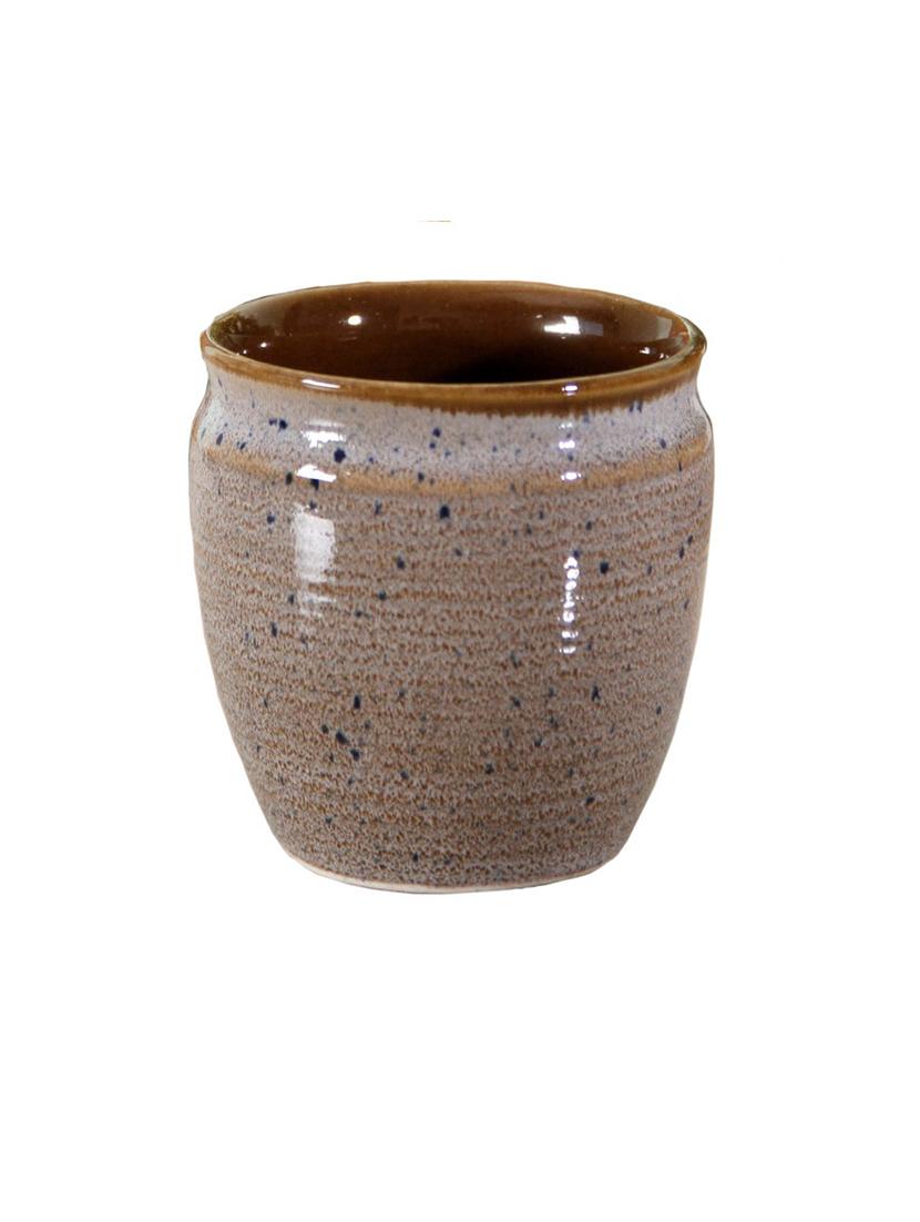 unravel india studio pottery grey and brown kulhad(set of 6) - 18376728 - Standard Image - 2