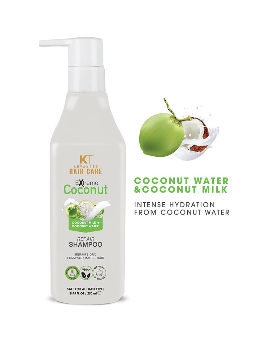 kehairtherapy advance extreme coconut repair shampoo and conditioner, 250 ml (pack of 2) - 18376853 - Standard Image - 2