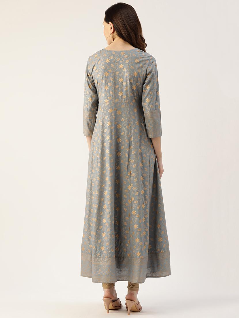 women's flared kurta - 18376964 - Standard Image - 2