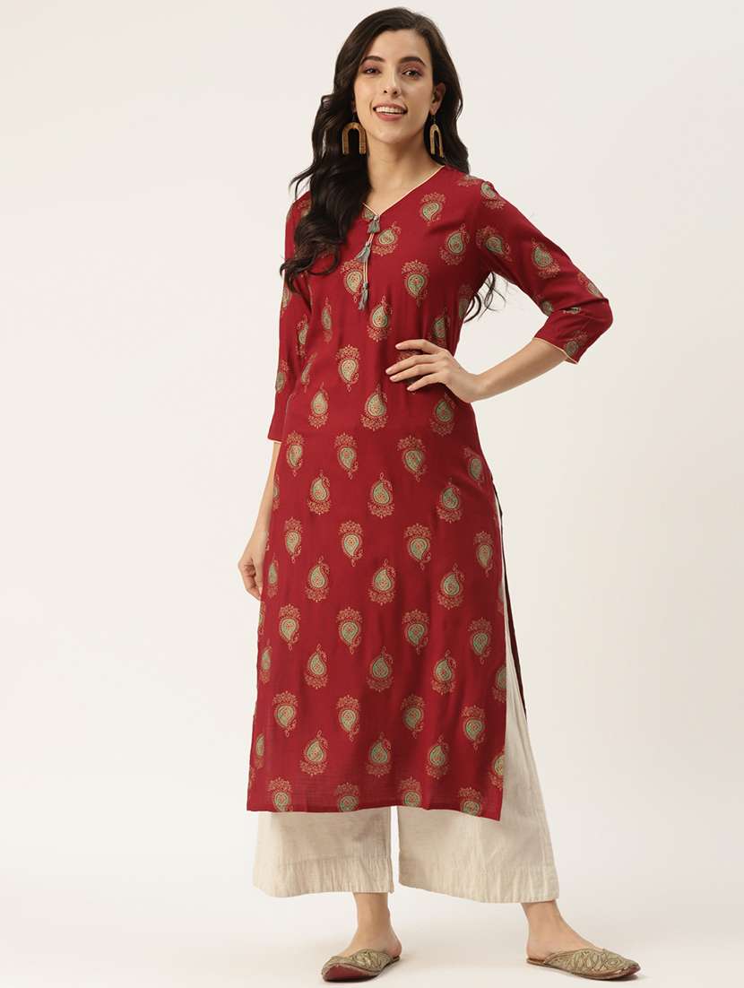 women's straight kurta
