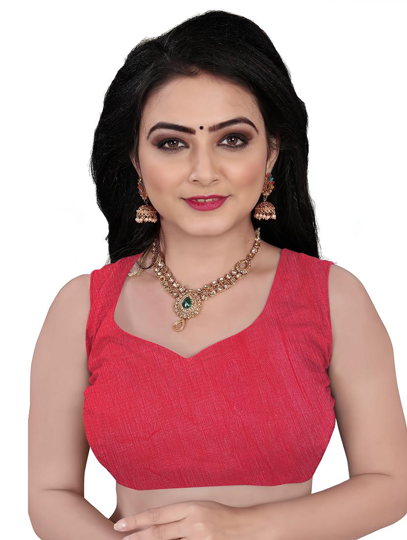 floral printed saree with blouse - 18378624 - Standard Image - 2