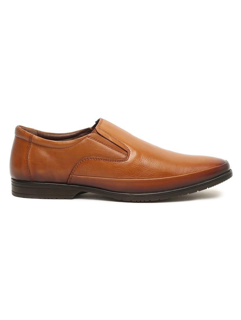 tan leather slip on ons - 18379719 - Standard Image - 2