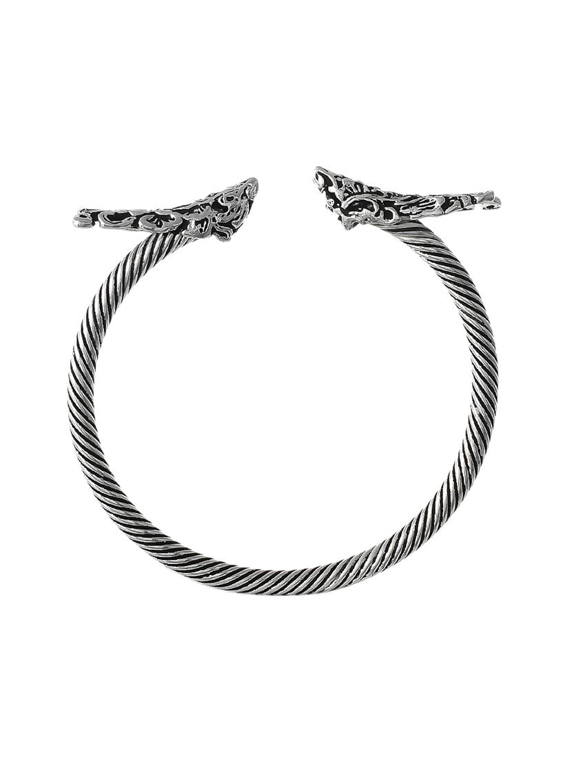 oxidised silver elephant bracelet - 18379738 - Standard Image - 2