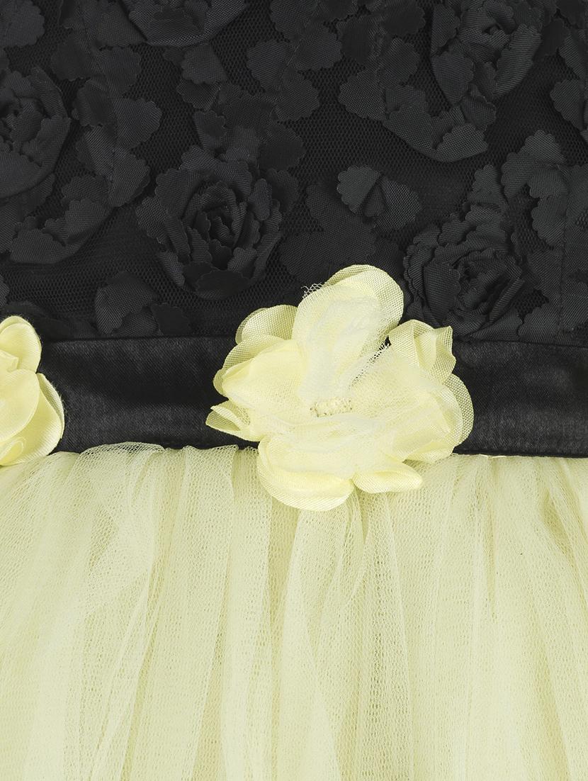 yellow applique frock - 18379914 - Standard Image - 2