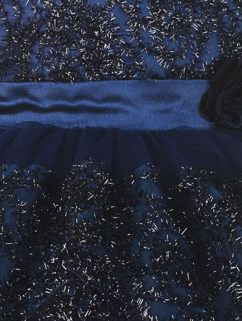 blue net frock - 18379929 -  Standard Image - 2