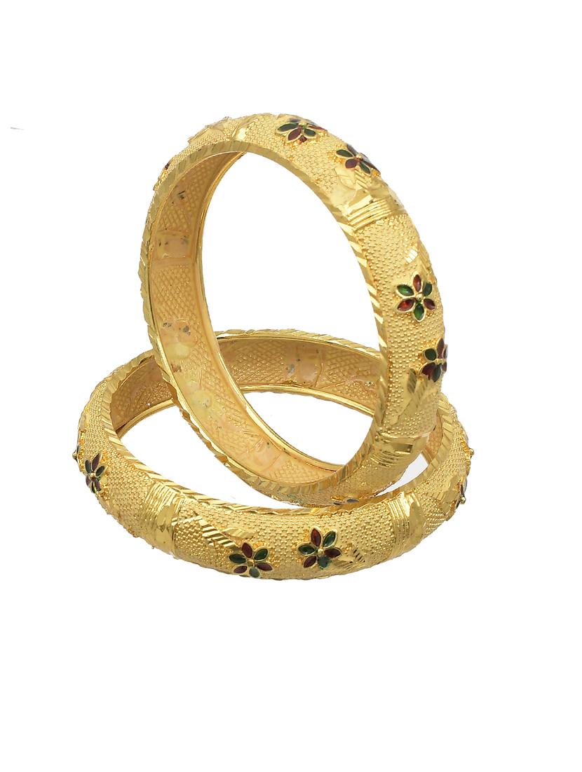 gold brass bangle - 18380789 - Standard Image - 2