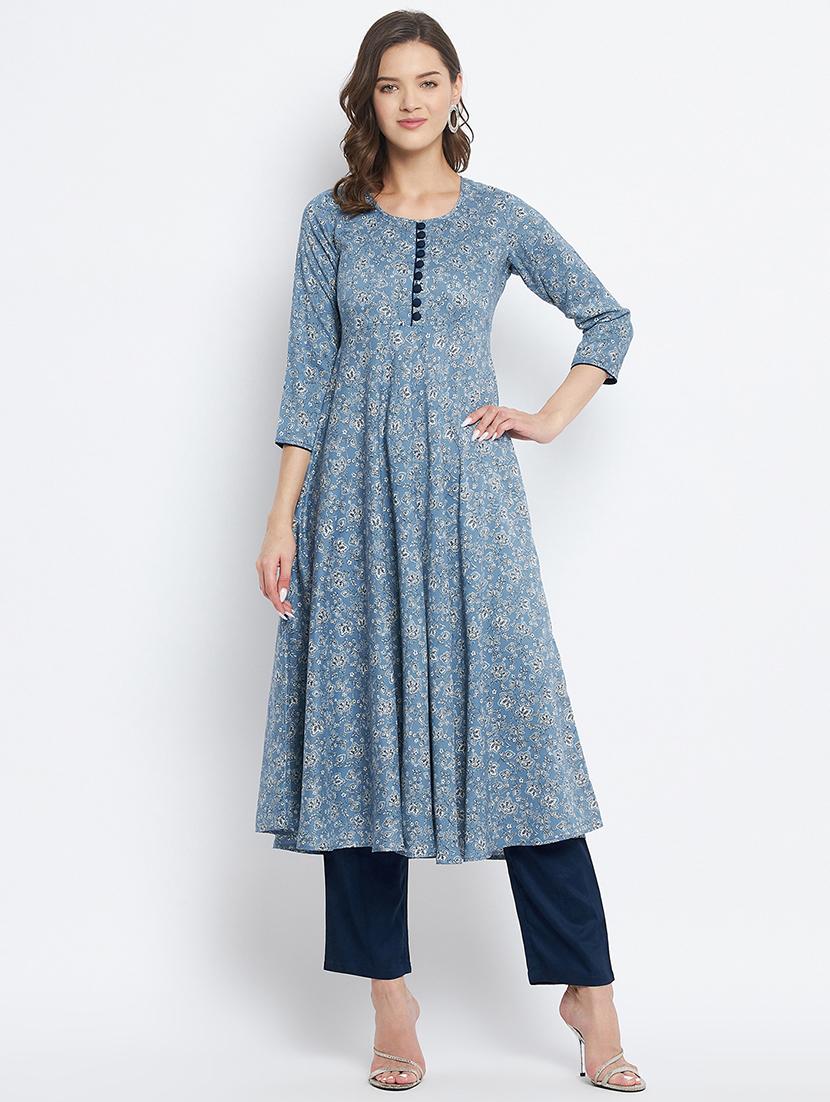 women's flared kurta - 18381016 - Zoom Image - 0