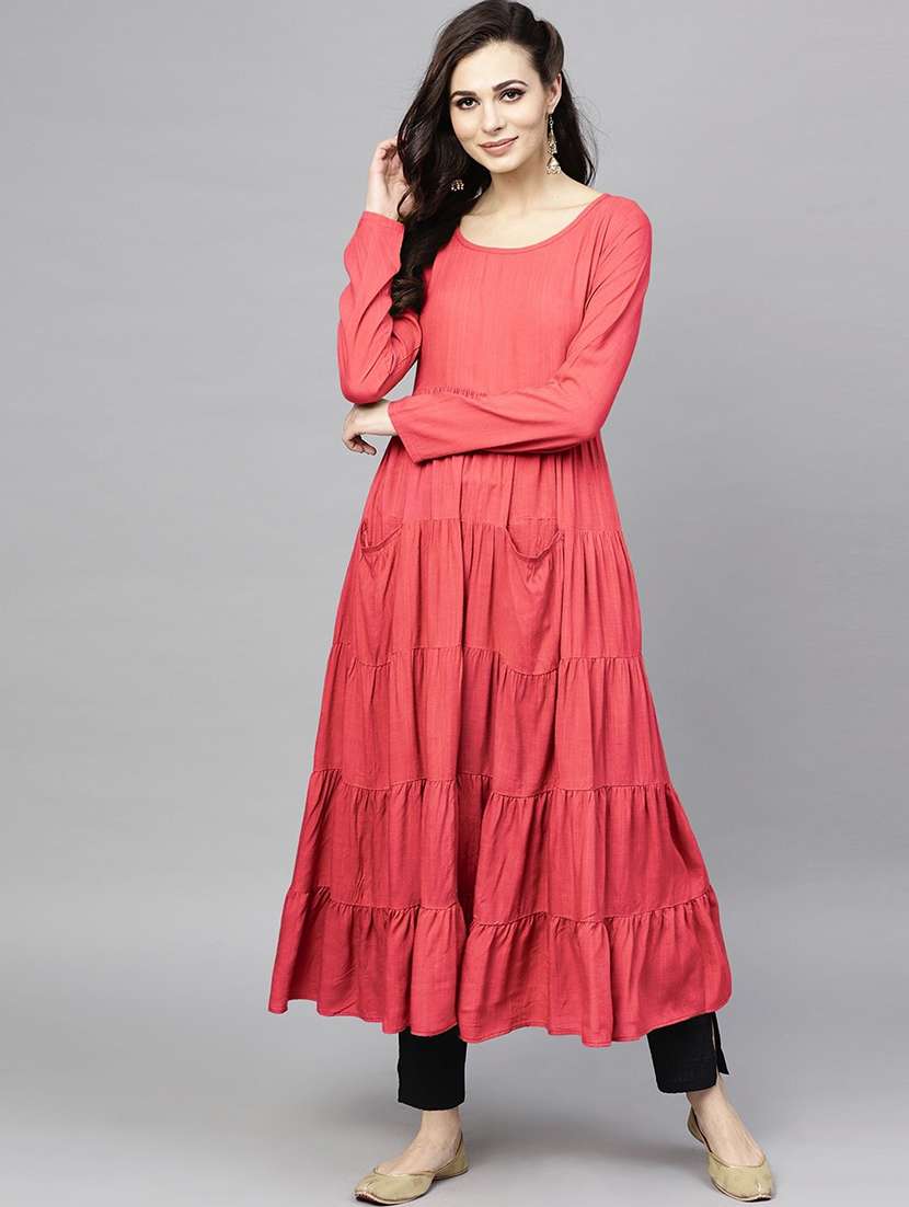 women's tiered kurta